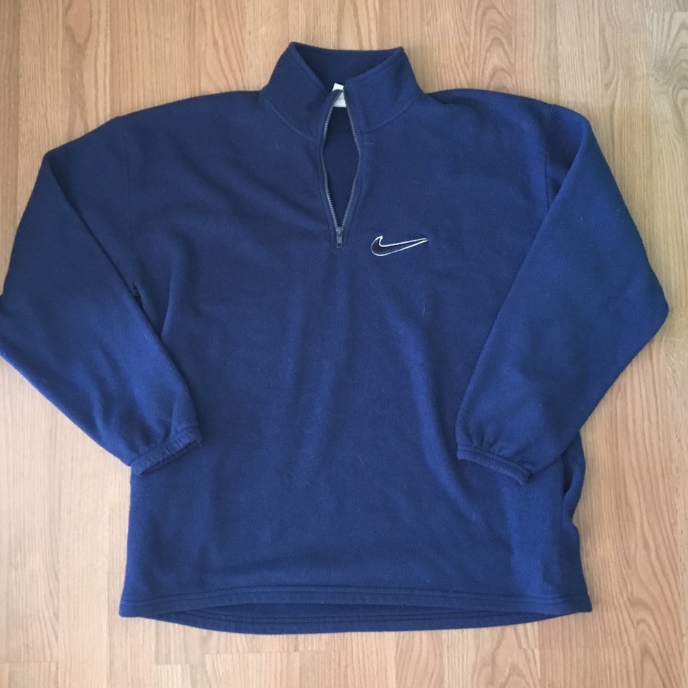 SALE💥Vintage NIKE USA Navy Half Zip Pullover